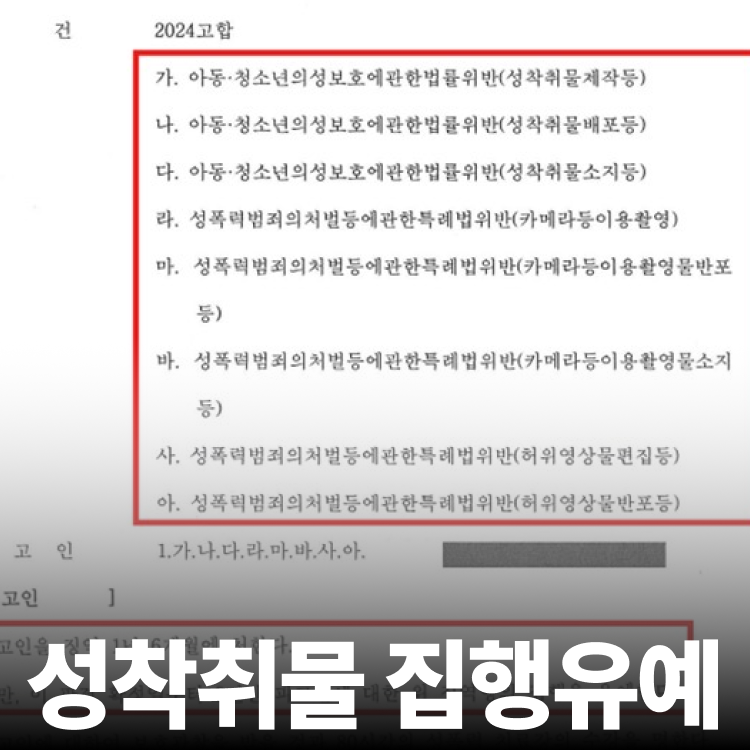 허위영상물 집행유예